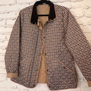 Lands End Quilted Jacket